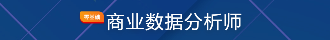 商业数据分析师（已完结）