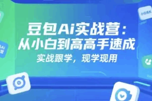 海螺《豆包AI实战营：小白到高手速成》